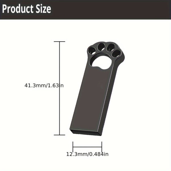 2pcs USB Flash Drive 8GB 4GB 2GB 1GB 512MB 256MB 128MB USB 2.0 High Speed U Disk USB Disk Metal Pen Drive USB Drive For PC/Laptops/Tablets/Mobile Phones Car Audio/Game Console/Audio - Store Your Files Securely! - Image 3