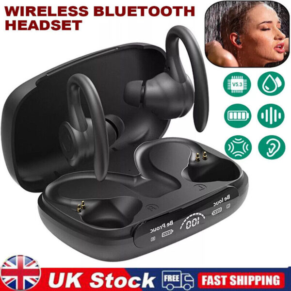 NEW Wireless Bluetooth Headphones Earphones Earbuds In-Ear For All Devices