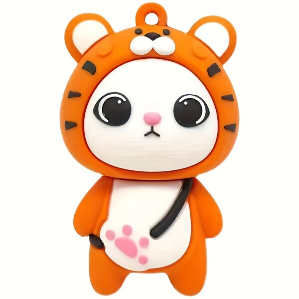 1pc 128GB Creative Cute Cartoon Lucky Tiger USB 2.0 16GB Flash, perfect gift for family and friends on Valentine's Day, Easter, and Thanksgiving - Image 12
