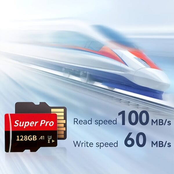 2024 Ultra-Fast Micro SD Card - 128GB/256GB, X-Ray & Shockproof, Heat Resistant TF/SD Memory for Cameras, Tablets, Phones - Includes Adapter - Image 7