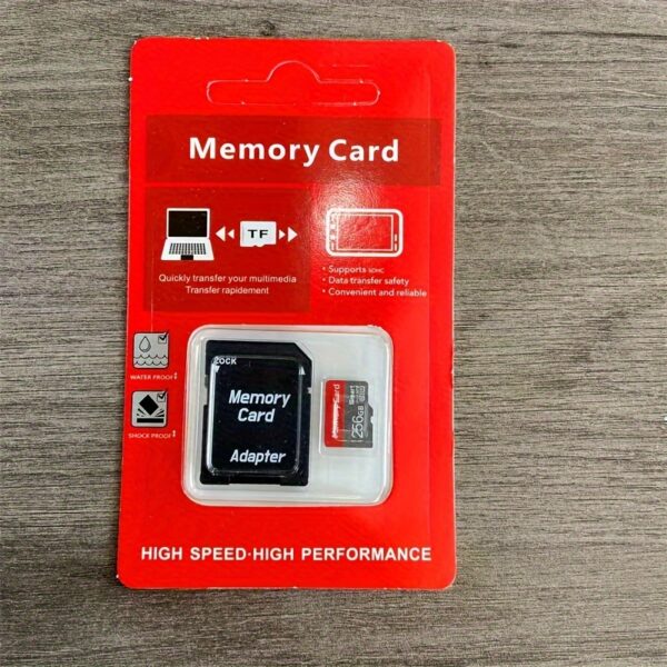 Ultra-Fast 256GB & 128GB USB Flash Drive - High-Speed Micro SDHC Card with UHS-I, Includes Reader - Ideal for Electronics & Accessories - Image 6