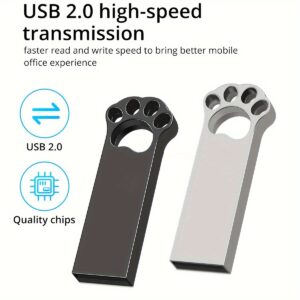 2pcs USB Flash Drive 8GB 4GB 2GB 1GB 512MB 256MB 128MB USB 2.0 High Speed U Disk USB Disk Metal Pen Drive USB Drive For PC/Laptops/Tablets/Mobile Phones Car Audio/Game Console/Audio - Store Your Files Securely!