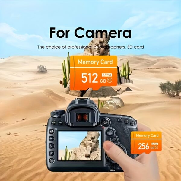 High-Speed Micro SD Storage 128GB / 256GB / 512GB - Ultra-Class 10 for Tablets, Cameras, Smartphones, Laptops, PCs, Car Audio, Gaming Consoles - Expand Storage Space with Lightning-Fast File Transfer & Secure Storage - Image 5