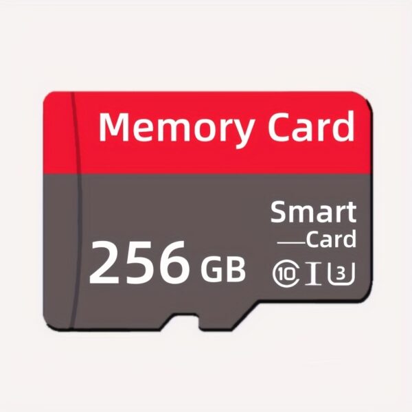 128GB & 256GB High-Speed Micro SD Card with Adapter, Class 10 TF Flash Memory, U3 SDXC for Smartphones, HD Cameras, PCs, Headphones, Gaming Consoles - Full HD Video & Photo Storage - Image 6