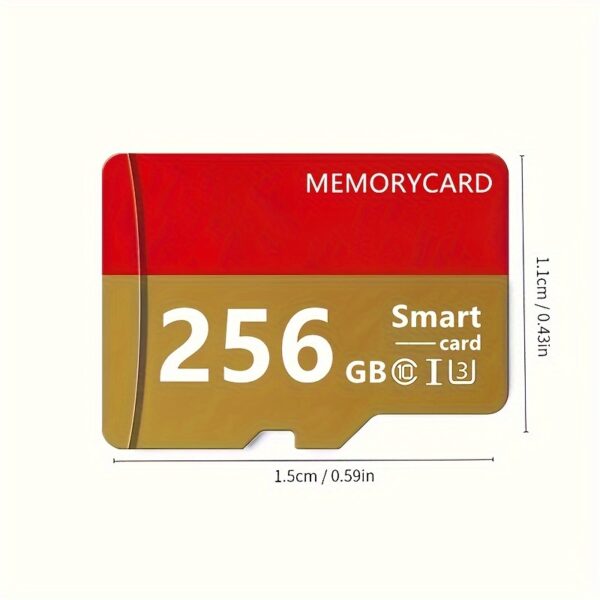 256GB High-Speed Class 10 SD Storage - Water-Resistant, Versatile for 4K HD Video, Gaming & Multiple Devices, No Battery Required - Image 4