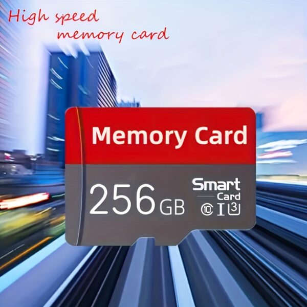 Ultra-Fast 256GB & 128GB USB Flash Drive - High-Speed Micro SDHC Card with UHS-I, Includes Reader - Ideal for Electronics & Accessories - Image 3
