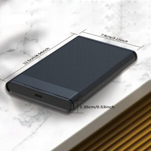 Portable External Hard Drive USB 3.0 - High-Speed Data Transfer, Durable, Plug and Play, Compatible with Laptops, Preformatted NTFS for Game, Documents, Photos, Videos Storage, Available in 1TB, 500GB, 320GB Capacities