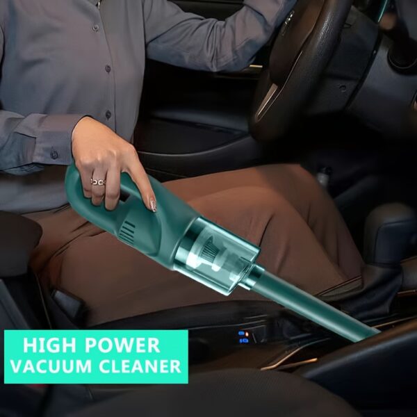 DYFDYF Portable Cordless Handheld Vacuum Cleaner - USB Rechargeable, Strong Suction for Car, Office & Home Use - Image 8