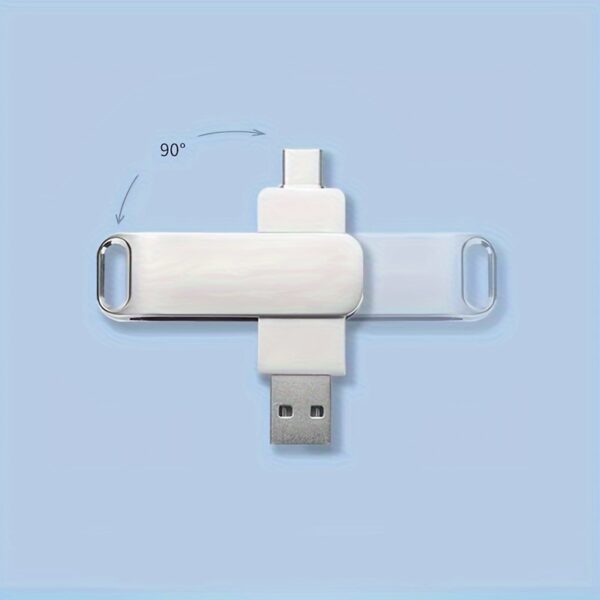 2TB Dual-Use USB Flash Drive with Type-C OTG, High-Speed Data Transfer for Mobile & Computer Storage - Image 6