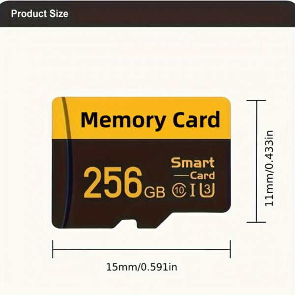 Ultra-Fast Class 10 SD Card - U3 Compatible, High-Speed Memory for Smartphones & DVRs, Available in 64GB/128GB/256GB Sizes - Image 6