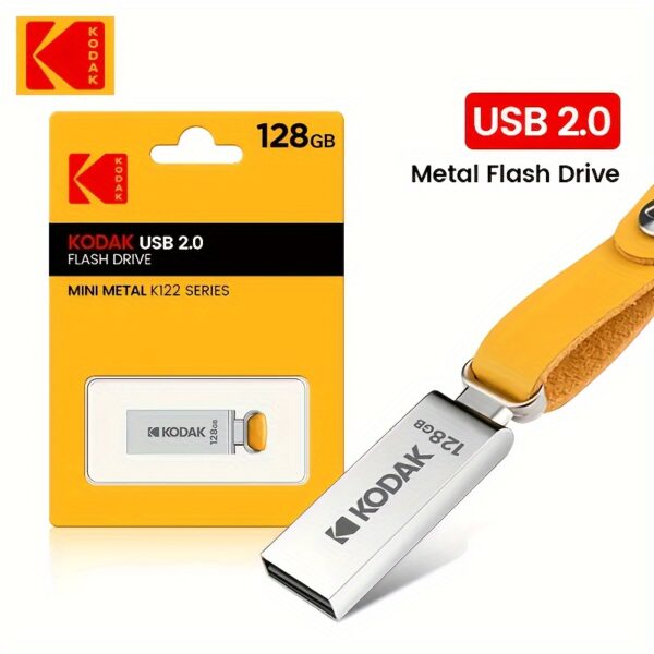 KODAK K122 USB 2.0 Flash Drive - Metal Pendrive, High-Speed U Disk in 32GB/64GB/128GB Capacity - Image 9