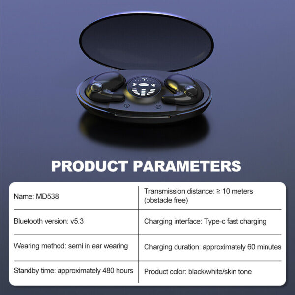 Bluetooth Wireless Headphones Earphones  In-Ear Pods Earbuds Touch Waterproof - Image 3
