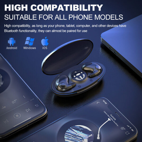 Bluetooth Wireless Headphones Earphones  In-Ear Pods Earbuds Touch Waterproof - Image 4