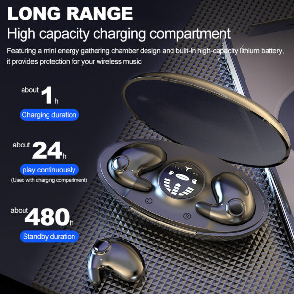 Bluetooth Wireless Headphones Earphones  In-Ear Pods Earbuds Touch Waterproof - Image 8