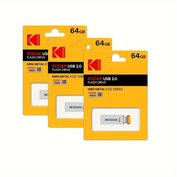 KODAK K122 USB 2.0 Flash Drive - Metal Pendrive, High-Speed U Disk in 32GB/64GB/128GB Capacity - Image 10