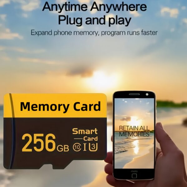 Ultra-Fast Class 10 SD Card - U3 Compatible, High-Speed Memory for Smartphones & DVRs, Available in 64GB/128GB/256GB Sizes - Image 3
