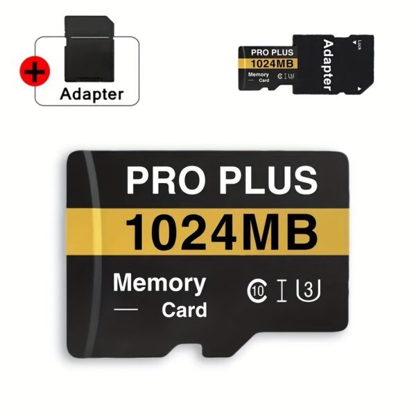 High-Speed TF/SD Memory Card - True Capacity 128MB to 2048MB, Ideal for Tablets, Cameras & Smartphones - Supports 4K Ultra HD, PSP Games & More - Includes Adapter - Image 10