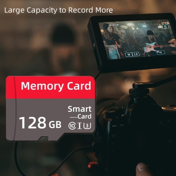 High-Speed Micro SD Cards with Adapter: 256GB & 128GB, Class 10/U3/A1, for Smartphones, Tablets, Cameras, Pcs, Laptops, Car Audio, And Gaming Consoles - Reliable Data Storage - Image 4