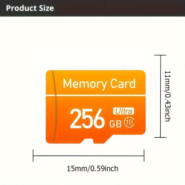 High-Speed Micro SD Storage 128GB / 256GB / 512GB - Ultra-Class 10 for Tablets, Cameras, Smartphones, Laptops, PCs, Car Audio, Gaming Consoles - Expand Storage Space with Lightning-Fast File Transfer & Secure Storage - Image 8