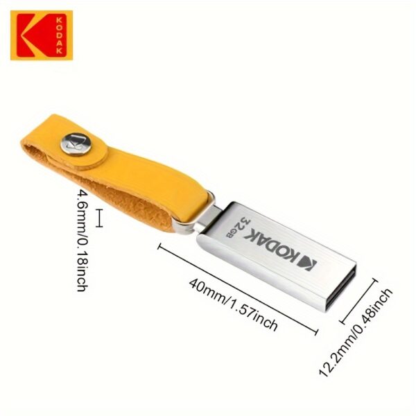 KODAK K122 USB 2.0 Flash Drive - Metal Pendrive, High-Speed U Disk in 32GB/64GB/128GB Capacity - Image 6