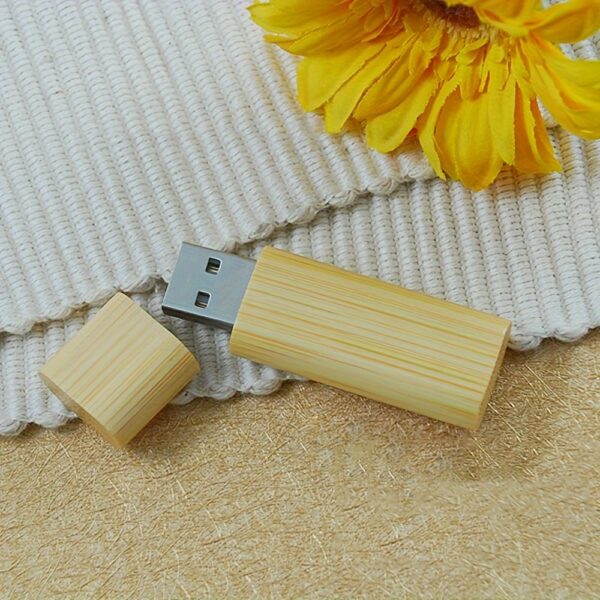Rectangle Wooden Red Wood 16GB 32GB U Disk USB 2.0 Flash Drive Teacher Gift 64GB 128GB Mini Memory Stick - Image 9