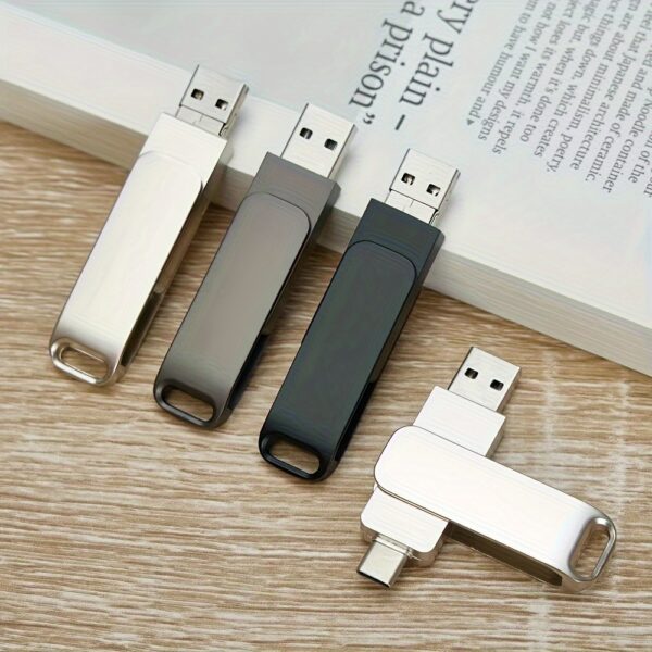2TB Dual-Use USB Flash Drive with Type-C OTG, High-Speed Data Transfer for Mobile & Computer Storage - Image 8