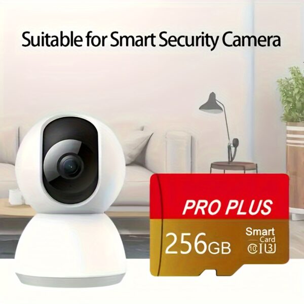 2024 Pro Plus Micro SD Card High-Speed Class 10 UHS-1 TF Memory Card with Adapter - 128GB, 256GB, 512GB - Temperature & Magnetic Proof for Smartphones, Cameras, Drones, Gaming Consoles - Image 4