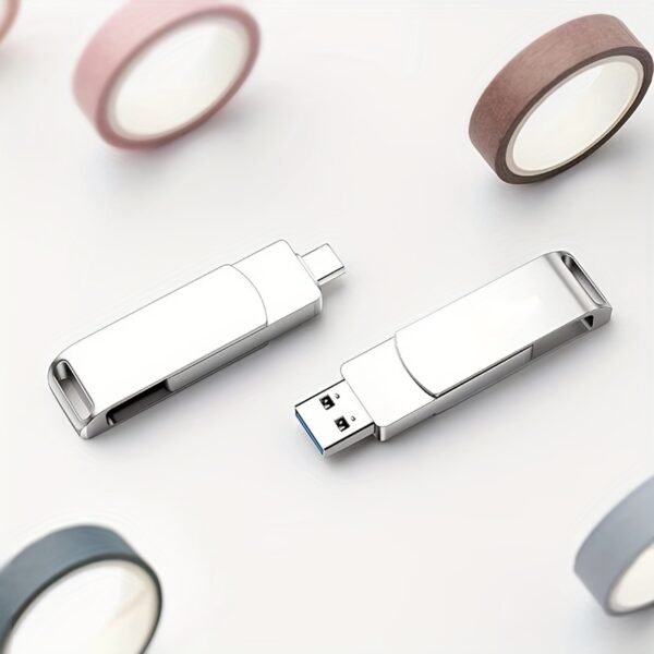 2TB Dual-Use USB Flash Drive with Type-C OTG, High-Speed Data Transfer for Mobile & Computer Storage - Image 7