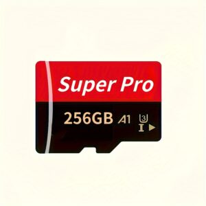 2024 Ultra-Fast Micro SD Card - 128GB/256GB, X-Ray & Shockproof, Heat Resistant TF/SD Memory for Cameras, Tablets, Phones - Includes Adapter