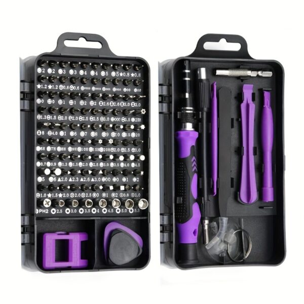 115-In-1 Multifunctional Screwdriver Set - Repair Kits for Mobile Phone, Computer, PC Equipment, Insulation, Manual and Household with Screw Driver - Image 2