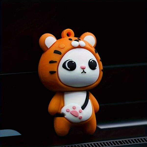 1pc 128GB Creative Cute Cartoon Lucky Tiger USB 2.0 16GB Flash, perfect gift for family and friends on Valentine's Day, Easter, and Thanksgiving - Image 3