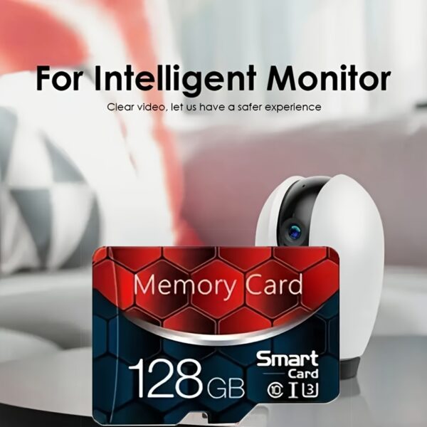 256GB/128GB Micro SD Card Class 10 with SD Adapter - High-Speed Flash Memory for HD Camera, Smartphone, PC, Headphones, PSP - UHS-I U3 Mini SDXC for Full HD Video & Photo Storage - Image 2