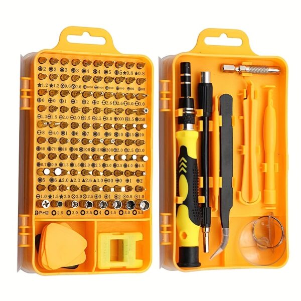 115-In-1 Multifunctional Screwdriver Set - Repair Kits for Mobile Phone, Computer, PC Equipment, Insulation, Manual and Household with Screw Driver - Image 12