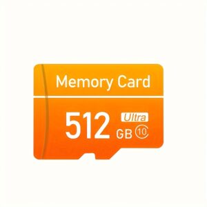 High-Speed Micro SD Storage 128GB / 256GB / 512GB - Ultra-Class 10 for Tablets, Cameras, Smartphones, Laptops, PCs, Car Audio, Gaming Consoles - Expand Storage Space with Lightning-Fast File Transfer & Secure Storage
