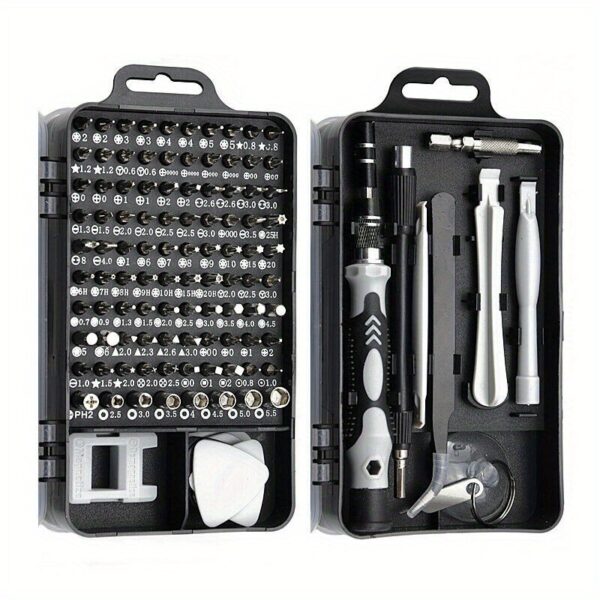 115-In-1 Multifunctional Screwdriver Set - Repair Kits for Mobile Phone, Computer, PC Equipment, Insulation, Manual and Household with Screw Driver - Image 5