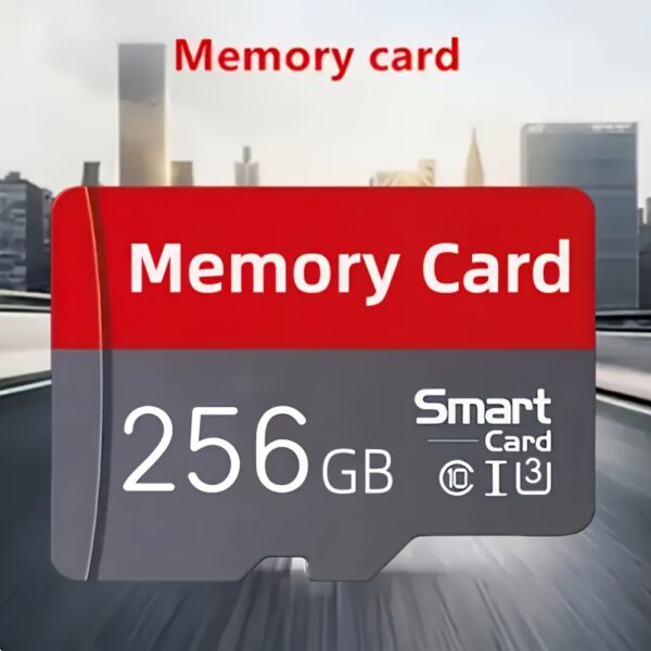 High-Speed Micro SDXC Card 256GB/128GB - Class 10 TF with Adapter, U3 Compatible for HD Cameras, Smartphones, PCs, Headsets & PSP - Full HD Video & Photo Storage - Image 10