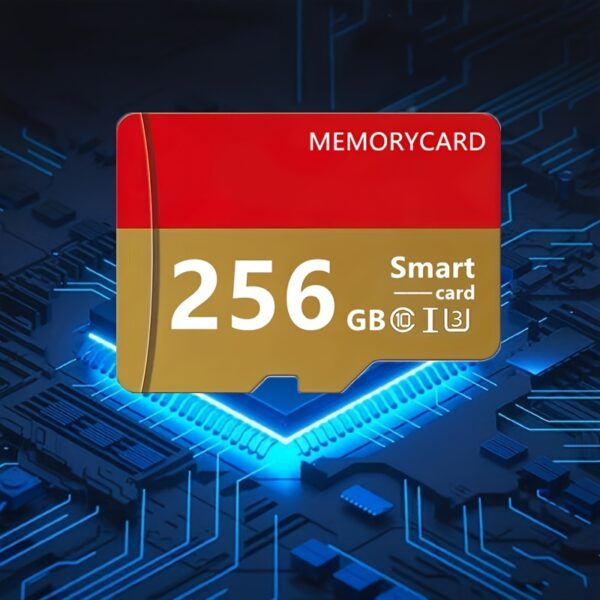 256GB High-Speed Class 10 SD Storage - Water-Resistant, Versatile for 4K HD Video, Gaming & Multiple Devices, No Battery Required - Image 2