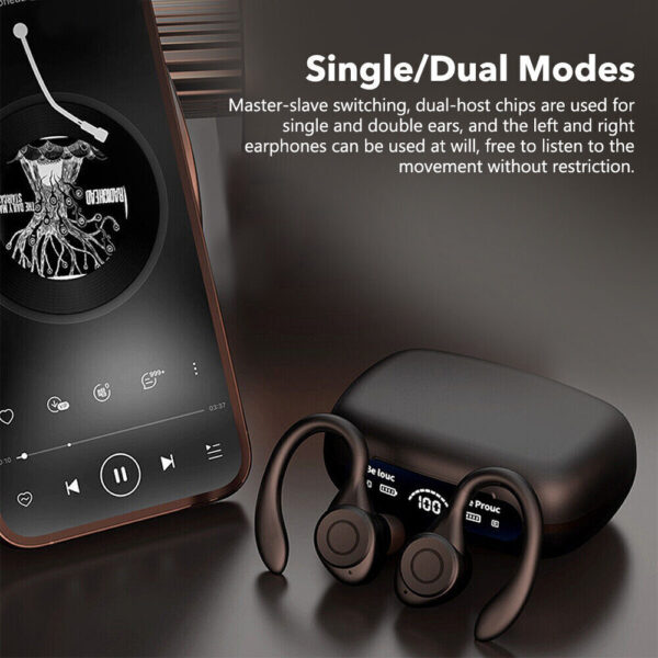 NEW Wireless Bluetooth Headphones Earphones Earbuds In-Ear For All Devices - Image 8