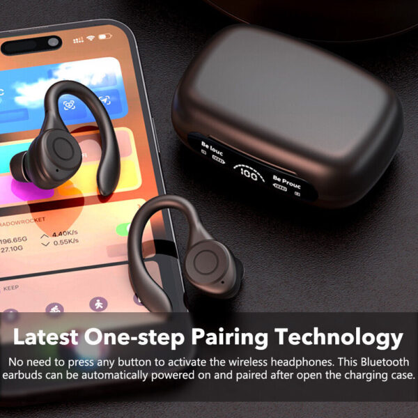 NEW Wireless Bluetooth Headphones Earphones Earbuds In-Ear For All Devices - Image 10