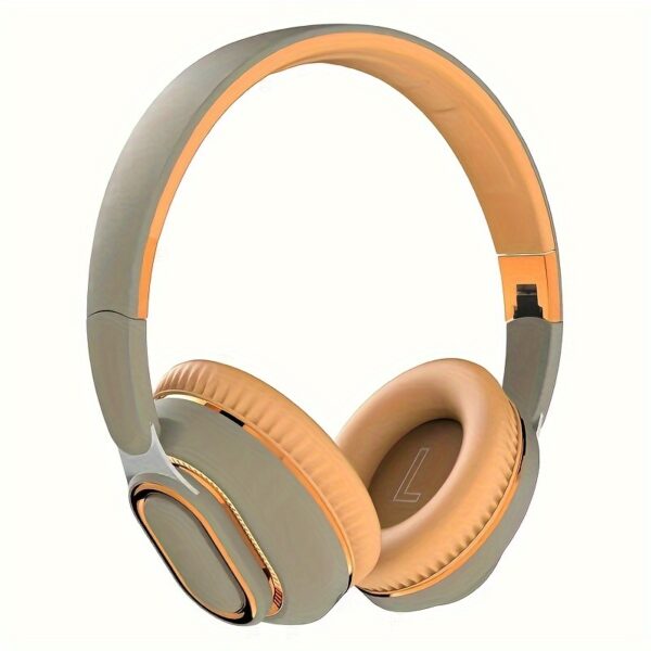 Wireless Headphones With Noise Isolation Feature, Button Volume Control, Capacitive Microphone, 16 Hours Of Playback Time, Suitable For Sports - Made Of Non-waterproof Plastic Material, Foldable Design - Image 8