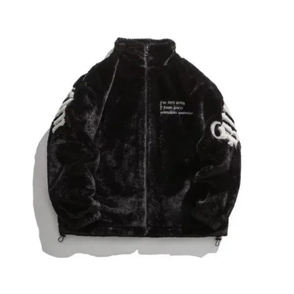 Trendy Vintage Cotton-padded Coach 2024 New Style American Style Casual Loose Fit Youth Fashionable High Street Parkas - Image 2